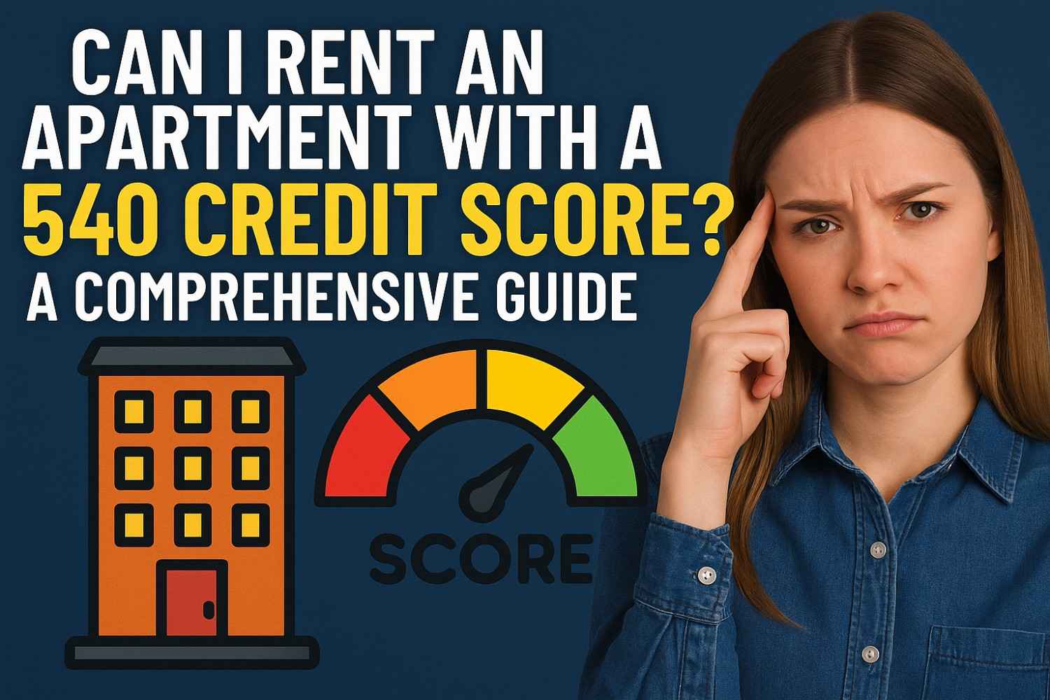 Can I Rent an Apartment with a 540 Credit Score